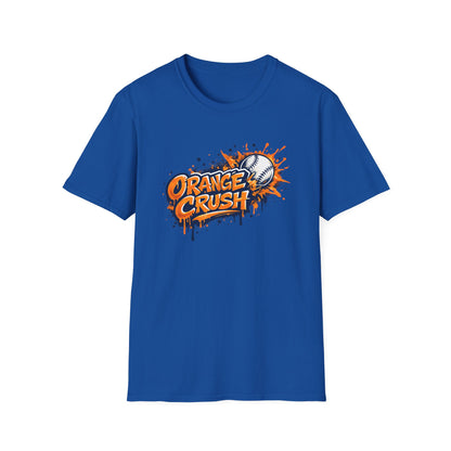 ORANGE CRUSH-GRAFFITI ART - Unisex Soft Style T-shirt