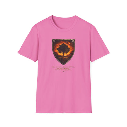 OAK AND IRON GUARD ME WELL - Unisex Soft Style T-Shirt