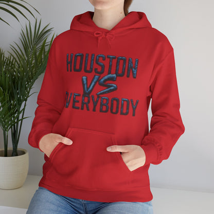 Houston vs Everybody Hoodie | H-Town Pride Streetwear Pull-Over