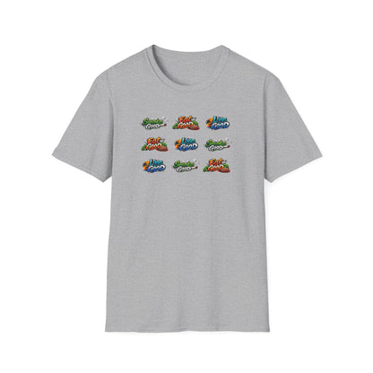 SMOKE GOOD-EAT GOOD-LIVE GOOD - Unisex Softstyle T-Shirt