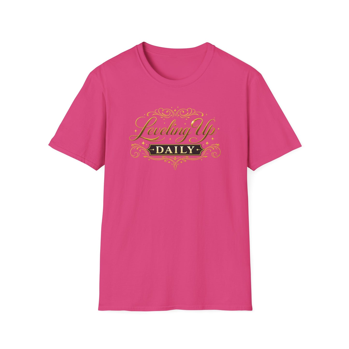 Leveling Up Daily — Unisex Soft Style T-Shirt