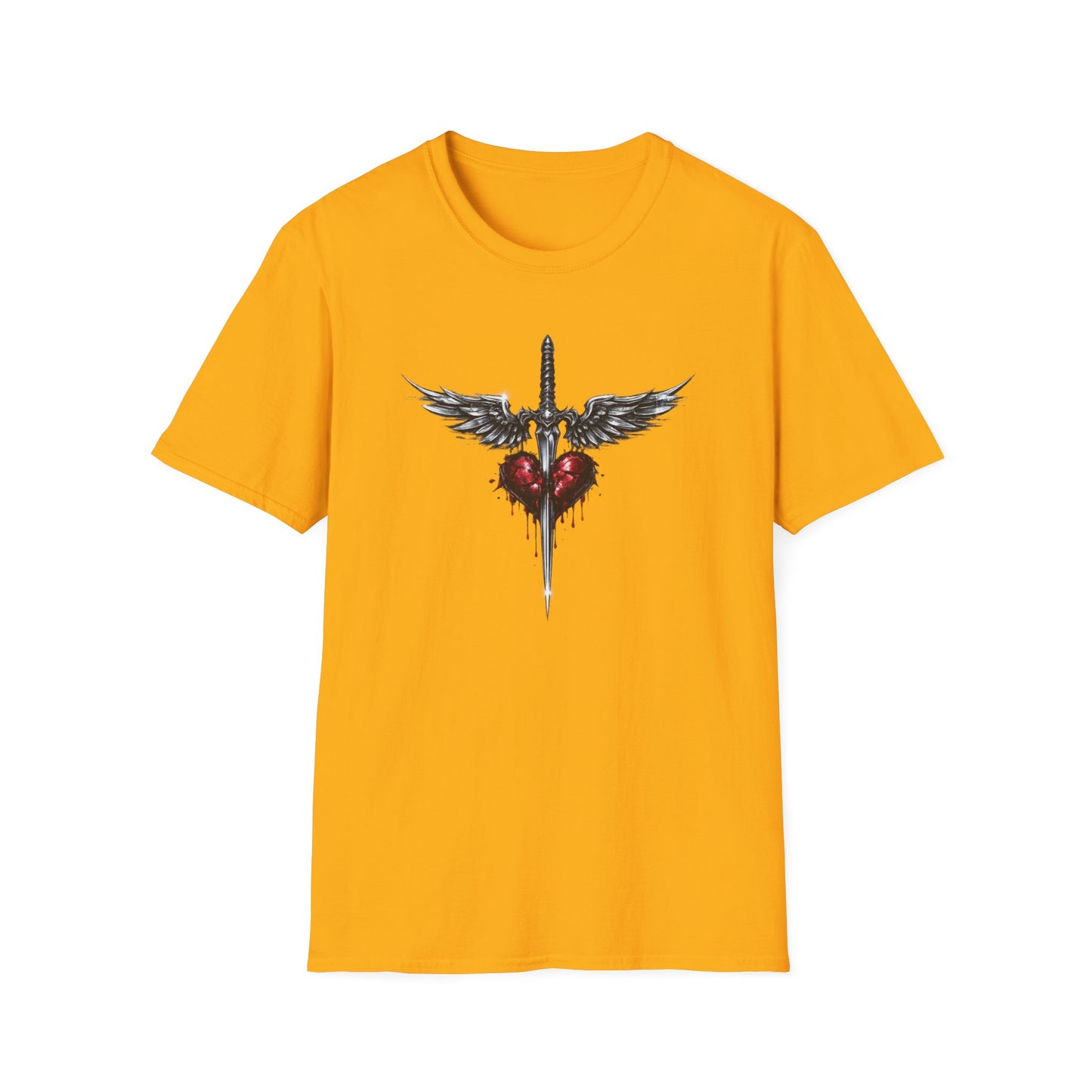 SWORD IN HEART - Unisex Soft Style T-Shirt
