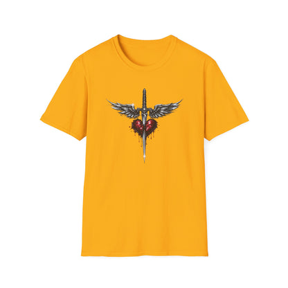SWORD IN HEART - Unisex Soft Style T-Shirt