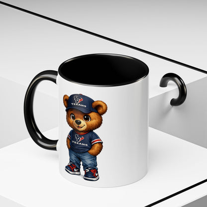 BERRY - REPPIN THE TEXANS - Accent Coffee Mug (11, 15oz)