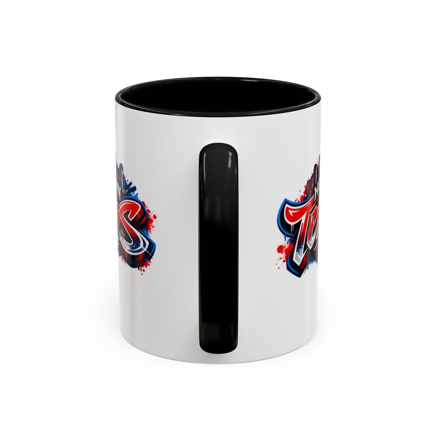 HOUSTON TEXANS GRAFFITI W/SKYLINE - Accent Coffee Mug (11, 15oz)