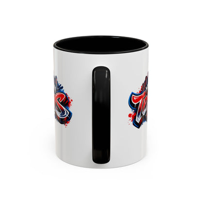 HOUSTON TEXANS GRAFFITI W/SKYLINE - Accent Coffee Mug (11, 15oz)