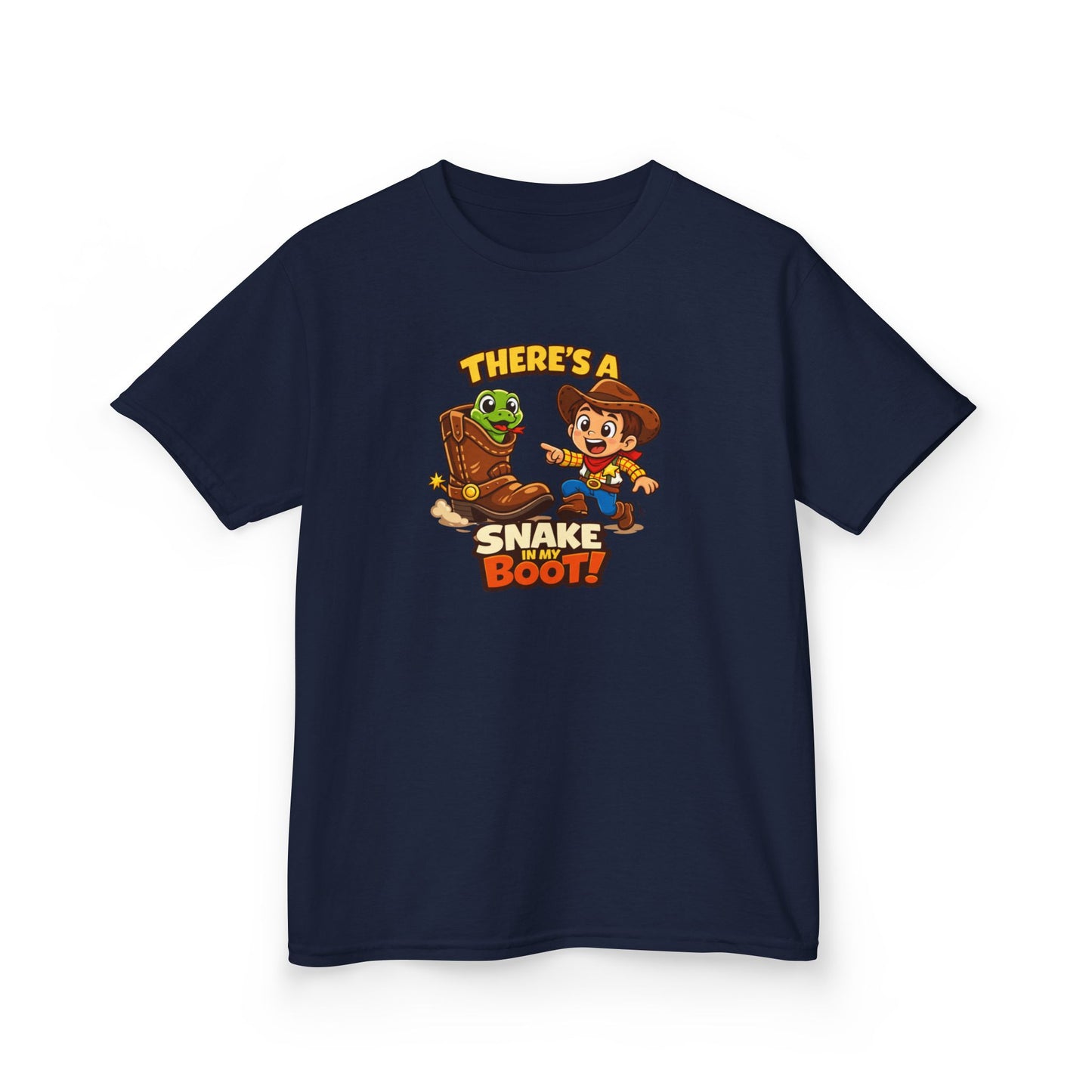 THERE'S A SNAKE IN MY BOOT - Kids Cotton™ Tee