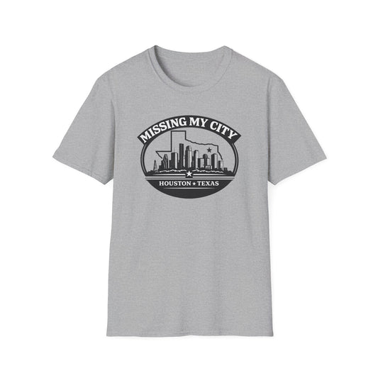 MISSING MY CITY-HOUSTON - Unisex Soft Stlye T-Shirt