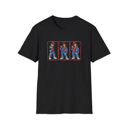 GIRL REPPING THE TEXANS - Unisex Soft Style T-Shirt