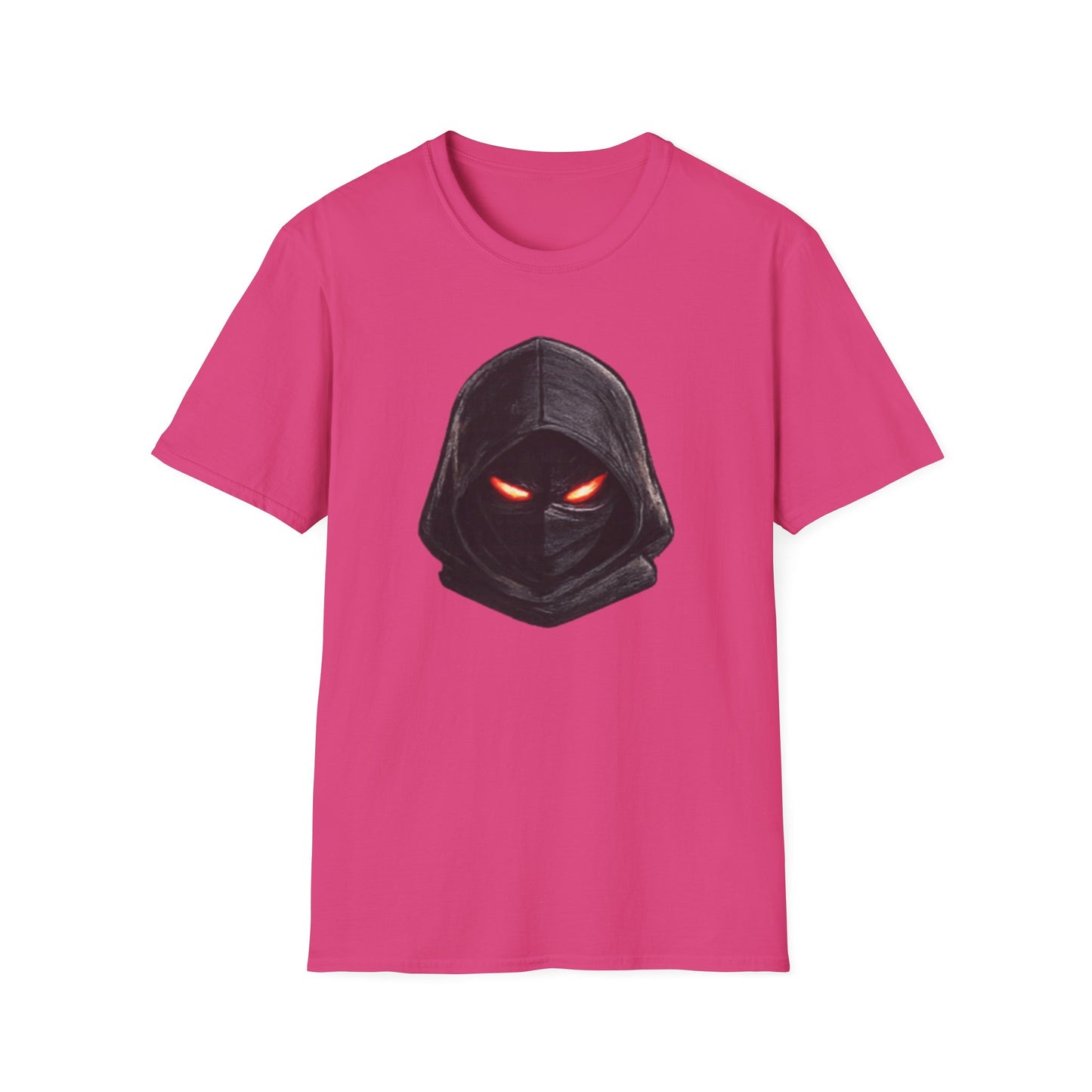 HOODED NINJA HEAD - Unisex Soft Style T-shirt