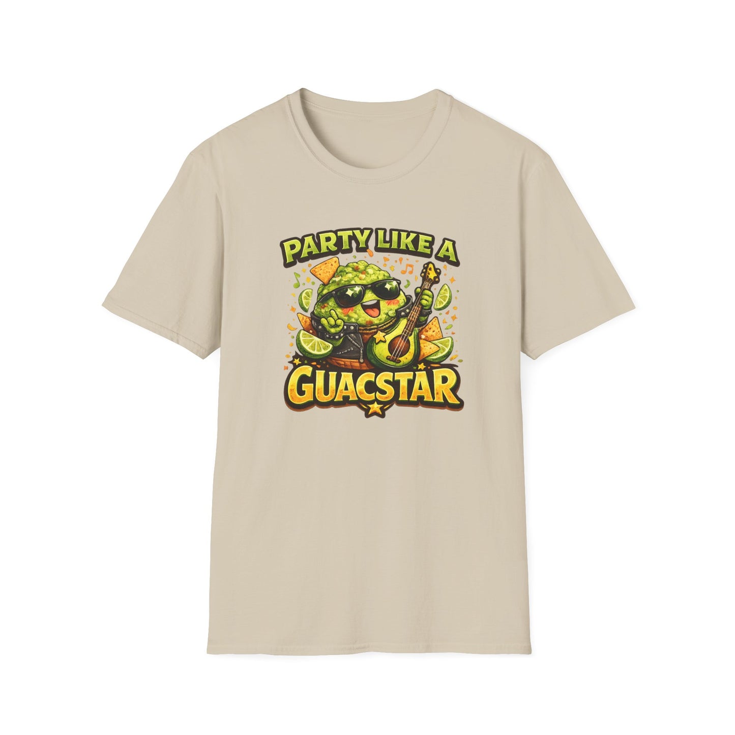 PARTY LIKE A GUACSTAR - Unisex Soft Style T-Shirt