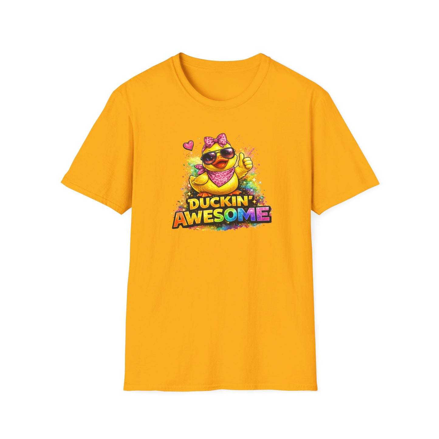 DUCKIN AWESOME - Unisex Soft Style T-Shirt