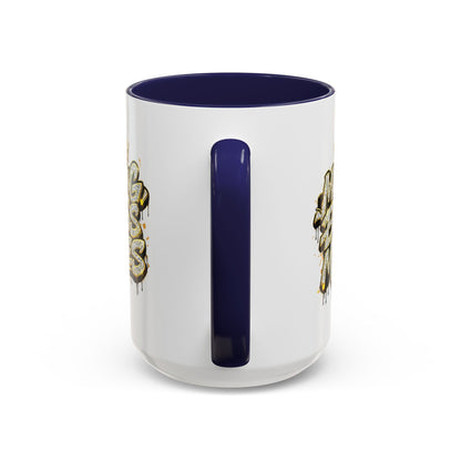 MAKING BOSS MOVES - Accent Coffee Mug (11, 15oz)