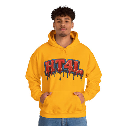 HT4L Hoodie | Houston Texans 4 Life Streetwear Graphic Unisex Pull-Over