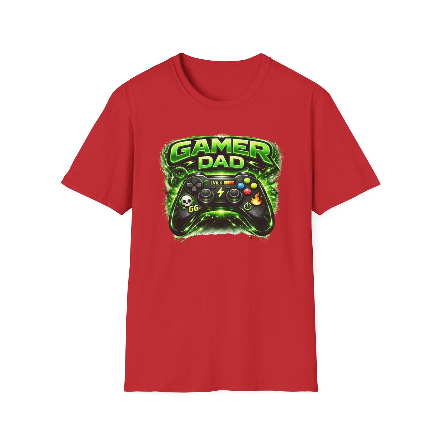 GAMER DAD - Unisex Soft Style T-shirt