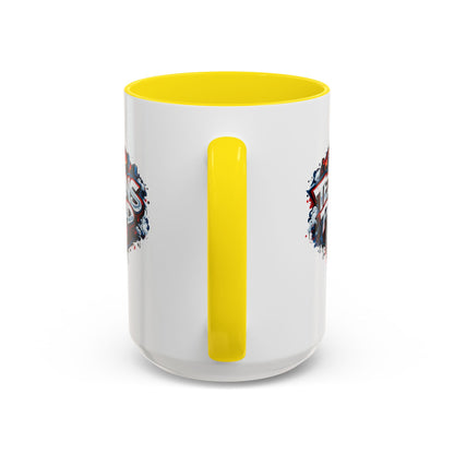 TEXANS PROUD - Accent Coffee Mug (11, 15oz)