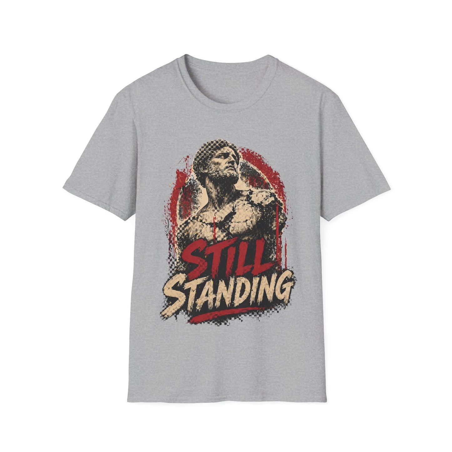 STILL STANDING - ((BIG PRINT)) - Unisex Soft Style T-Shirt