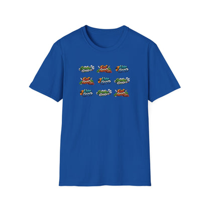 SMOKE GOOD-EAT GOOD-LIVE GOOD - Unisex Softstyle T-Shirt