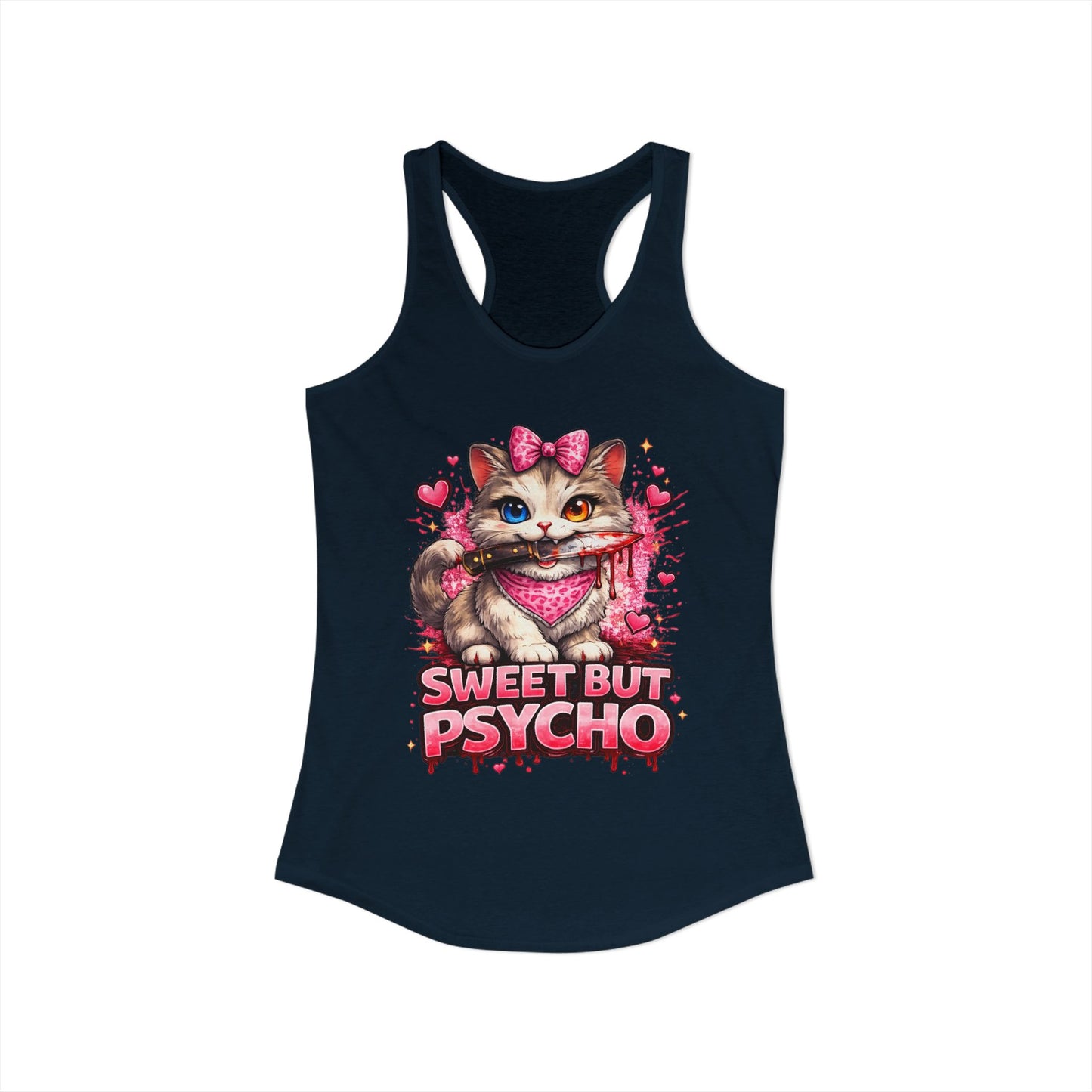 SWEET BUY PSYCHO – Women's Ideal Racerback Tank