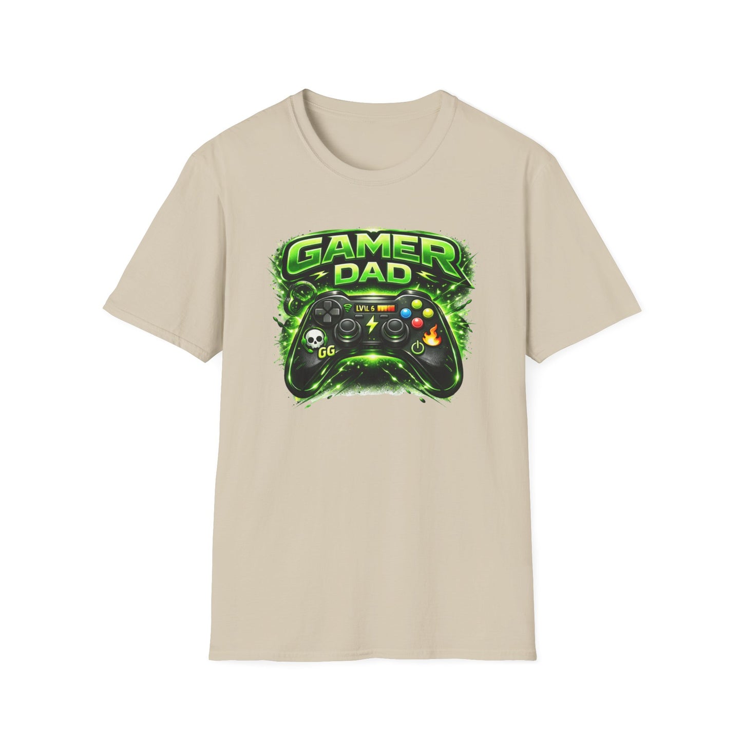 GAMER DAD - Unisex Soft Style T-shirt