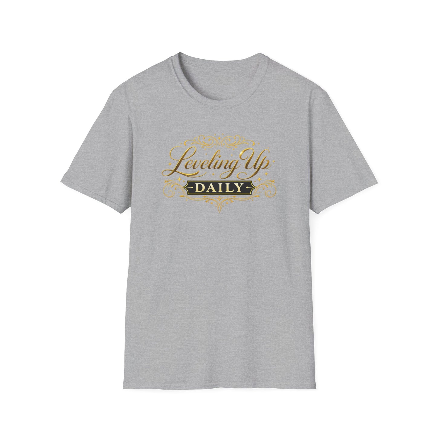 Leveling Up Daily — Unisex Soft Style T-Shirt