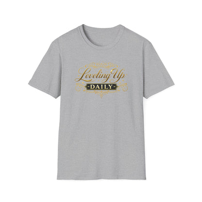 Leveling Up Daily — Unisex Soft Style T-Shirt