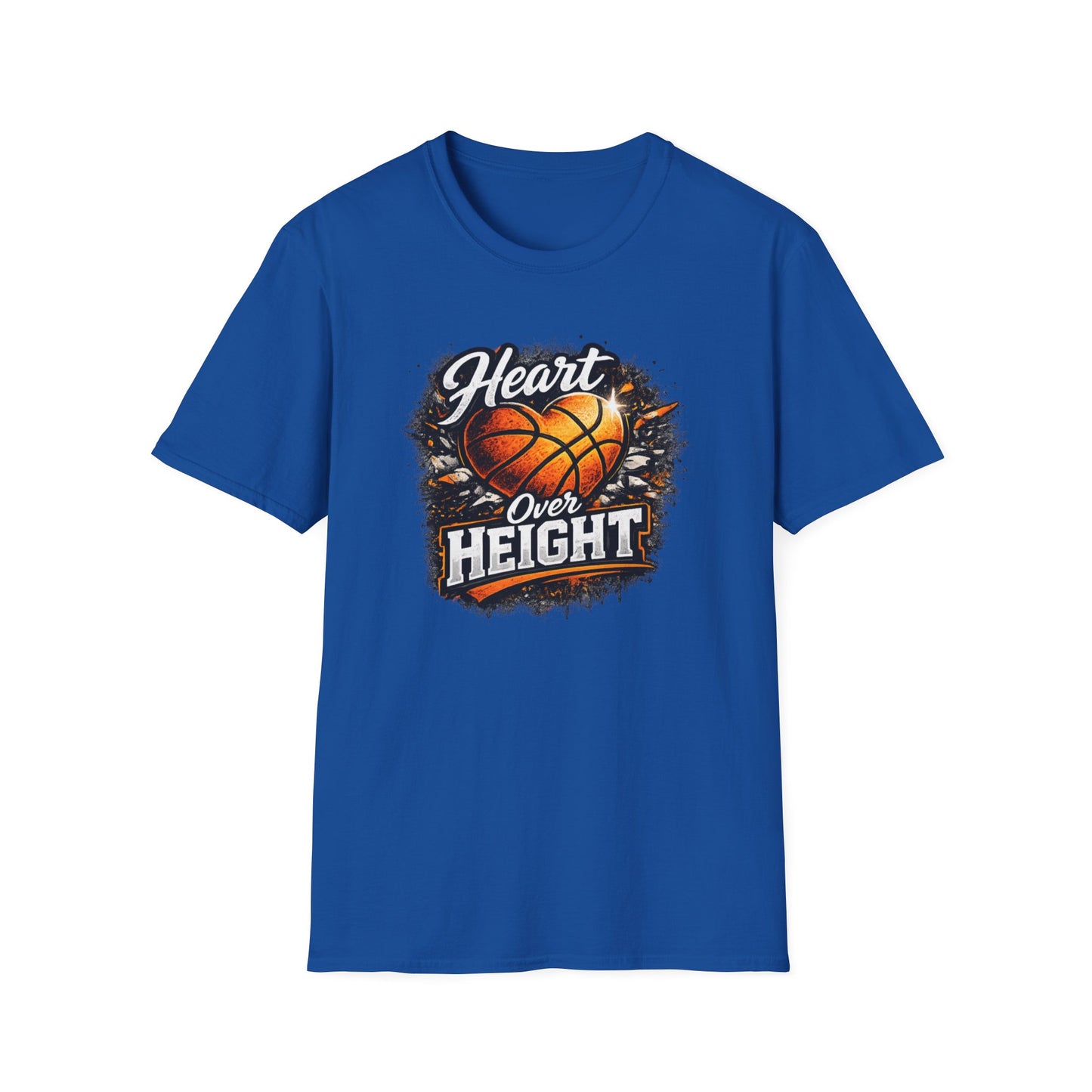 HEART OVER HEIGHT - Unisex Soft Style T-Shirt