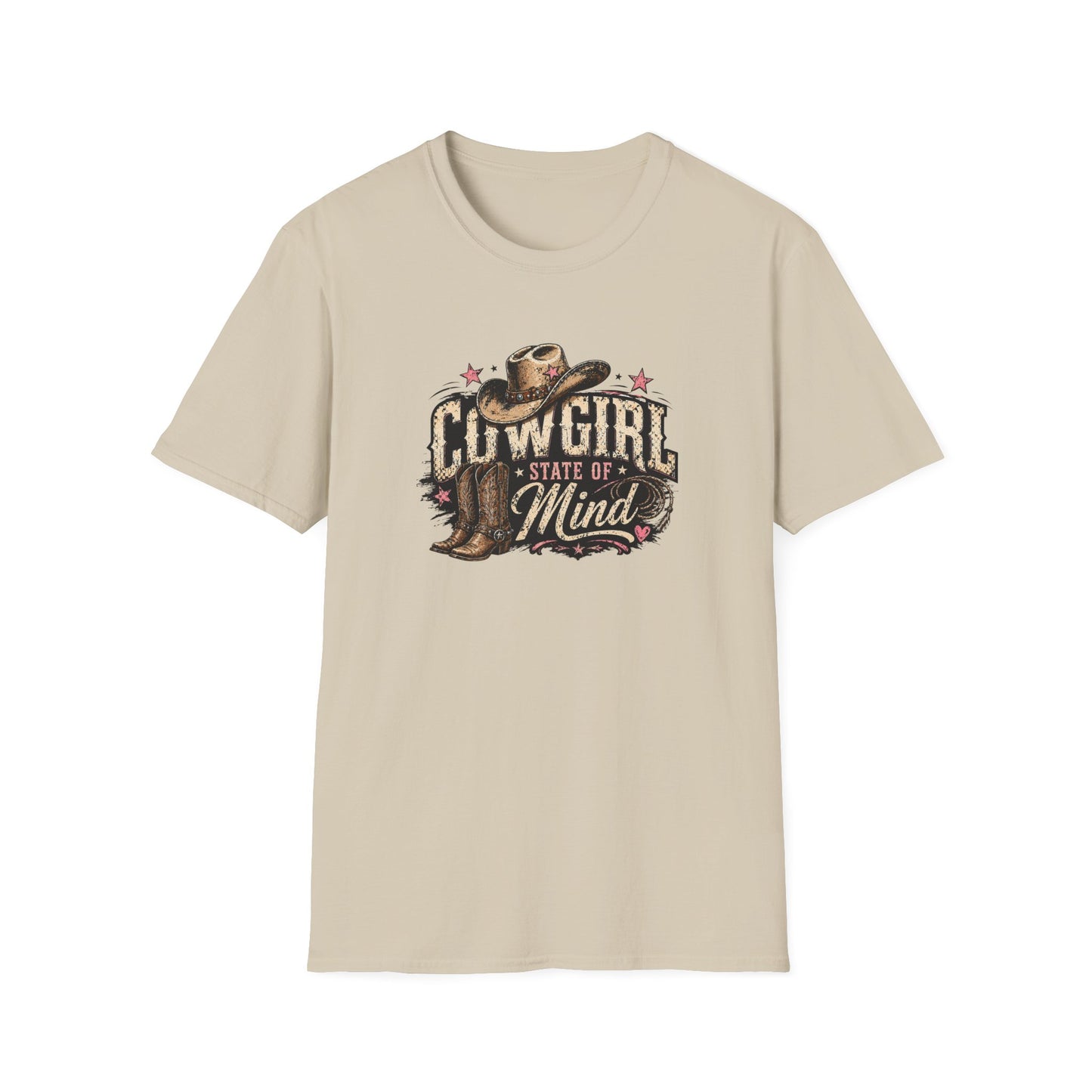 COWGIRL STATE OF MIND - Unisex Soft Style T-Shirt