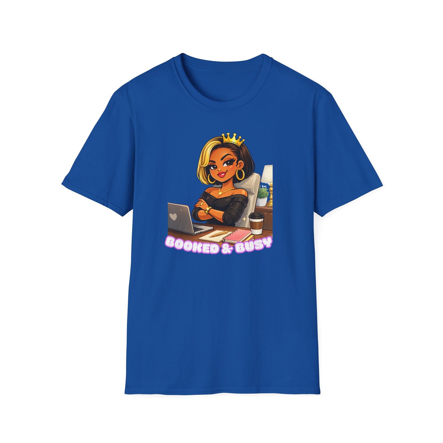 BOOKED & BUSY - Unisex Soft Style T-Shirt