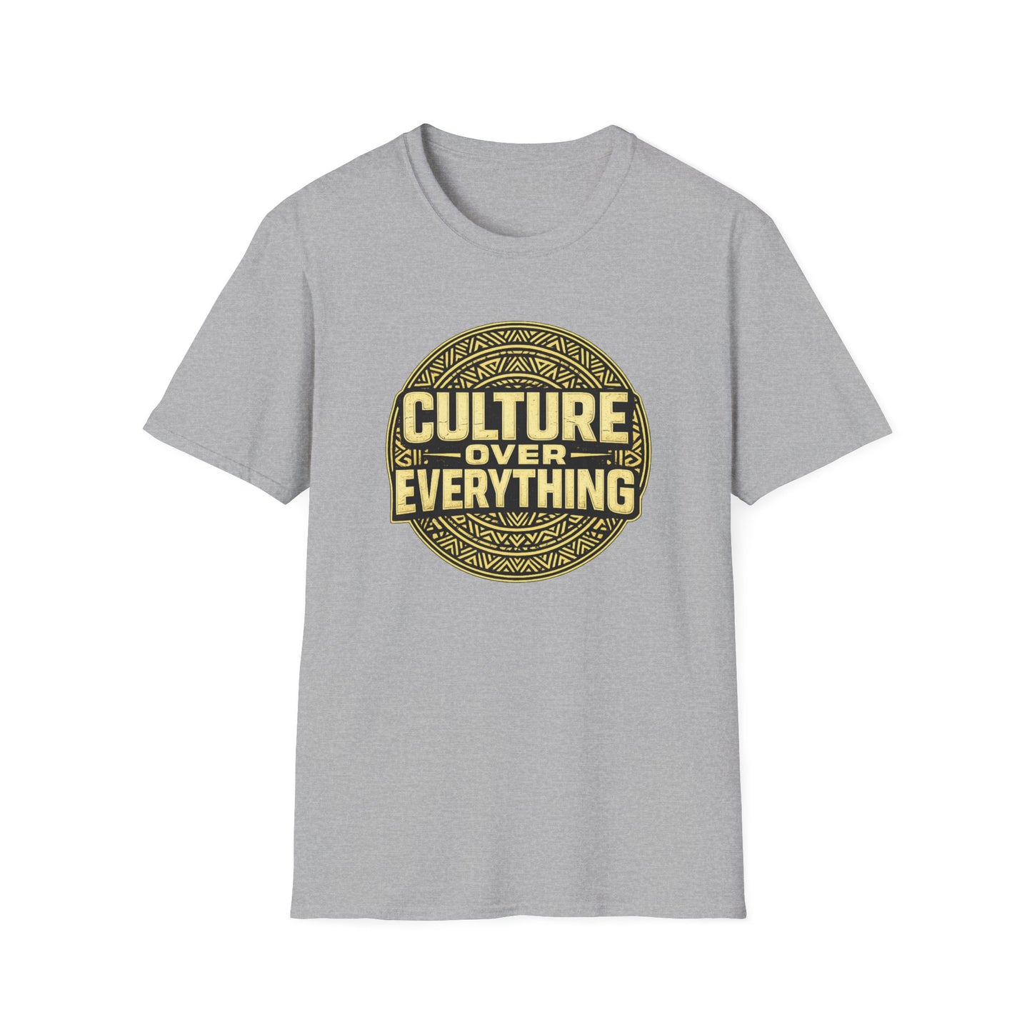CULTURE OVER EVERYTHING - Unisex Soft Style T-Shirt