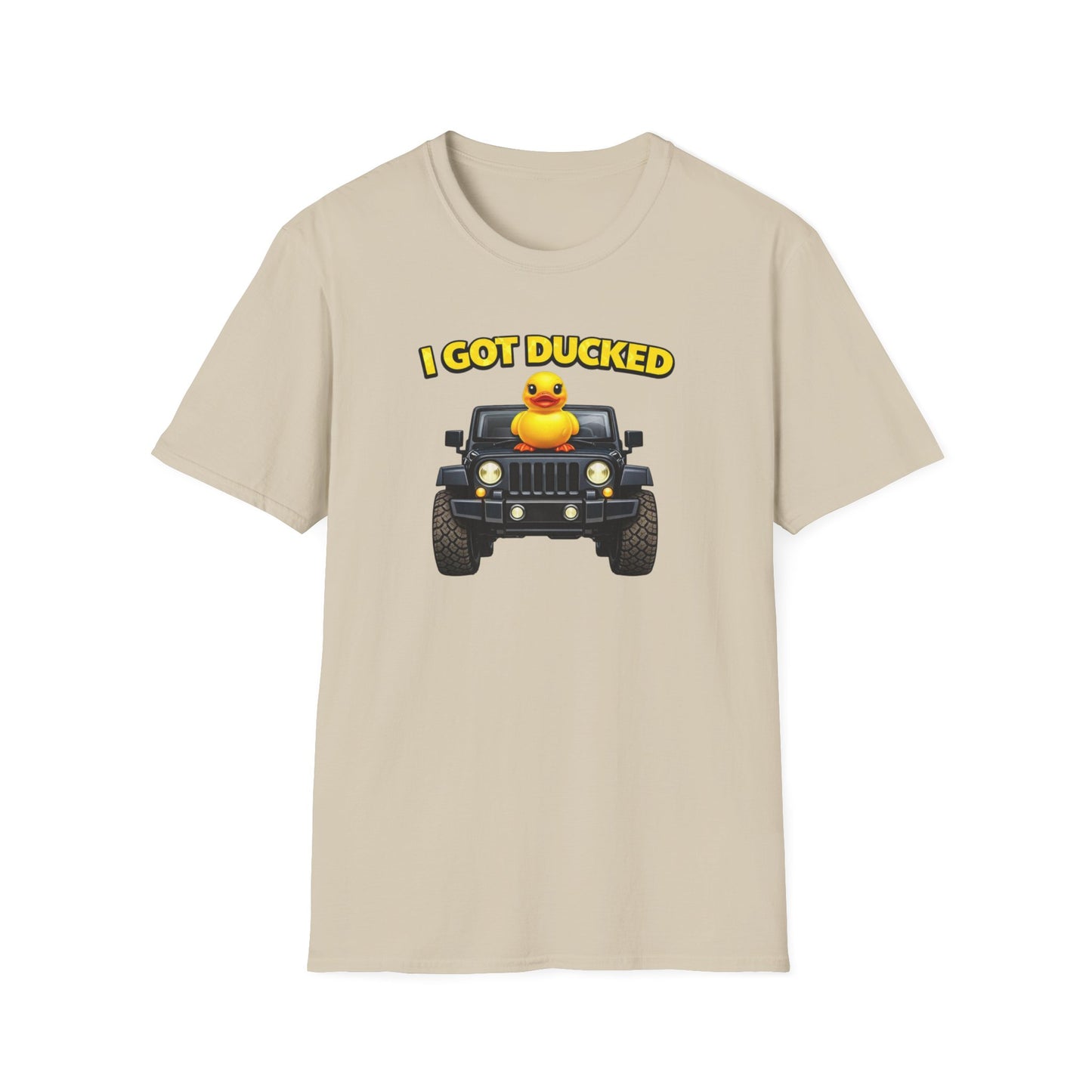 I GOT DUCKED - Unisex Softstyle T-Shirt