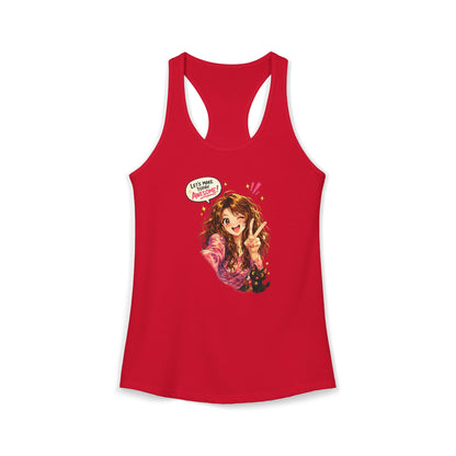 LET'S MAKE TODAY AWESOME – Women's Ideal Racerback Tank