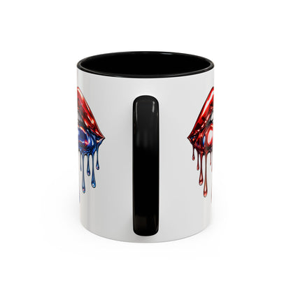METALIC LIPS - Accent Coffee Mug (11, 15oz)
