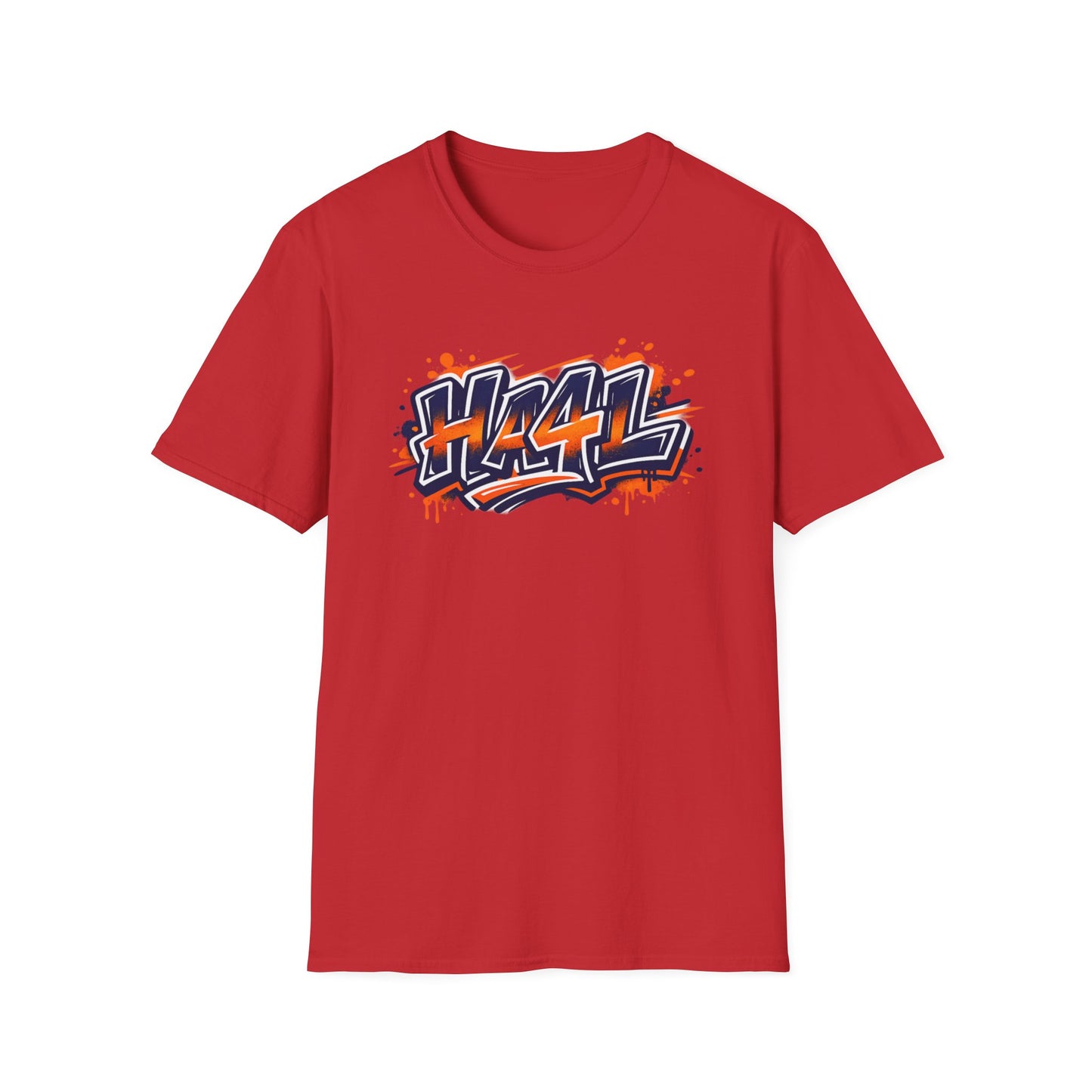 HA4L - GRAFFITI ART STYLE -  Unisex Soft Style T-Shirt
