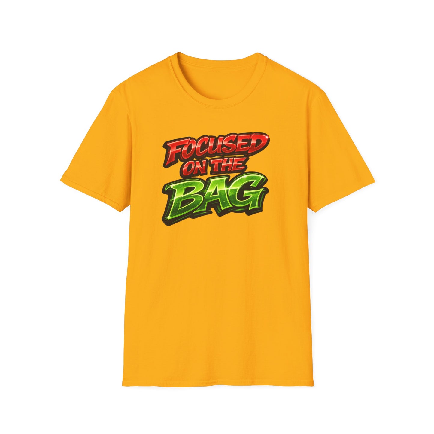 FOCUSED ON THE BAG - Unisex Soft Style T-Shirt