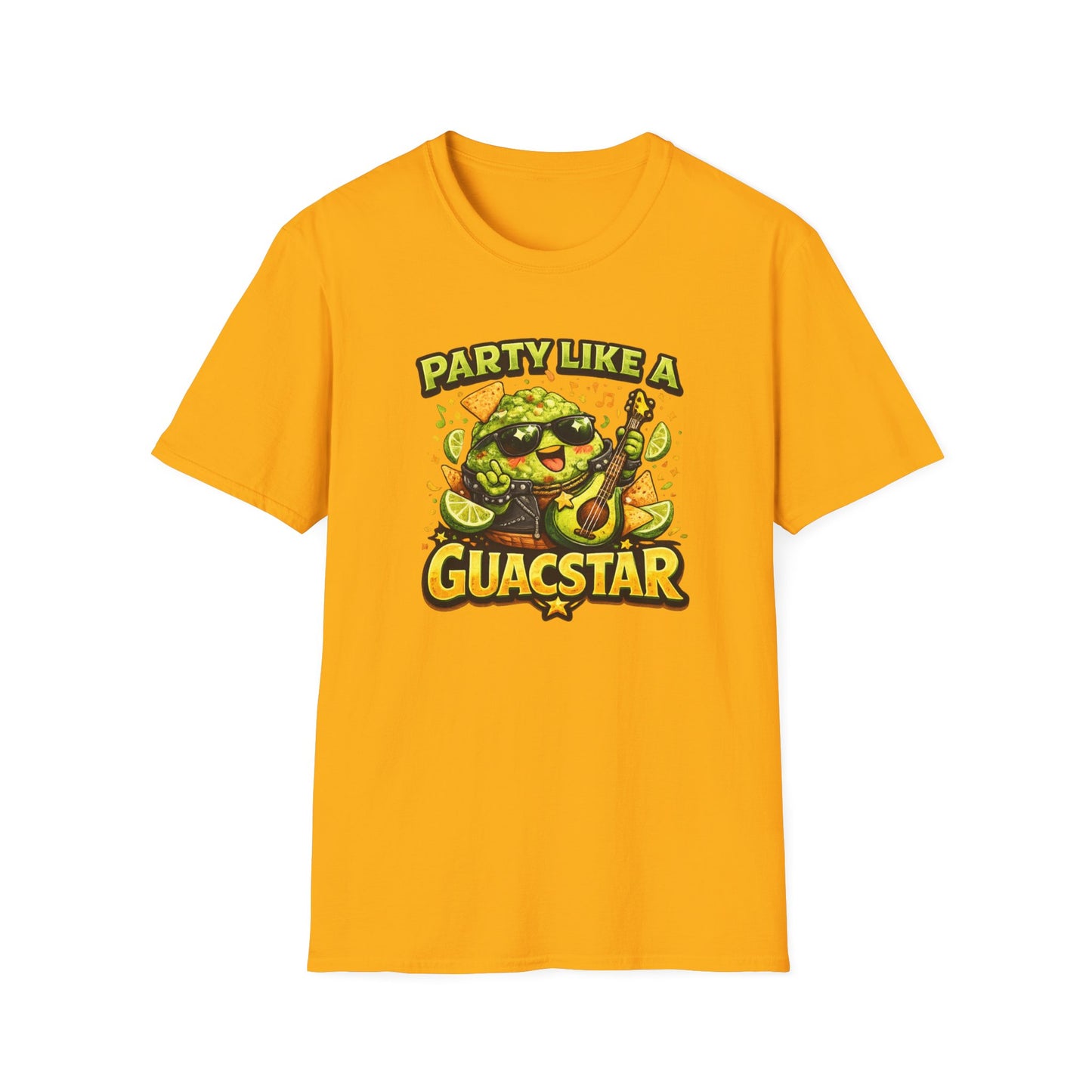PARTY LIKE A GUACSTAR - Unisex Soft Style T-Shirt