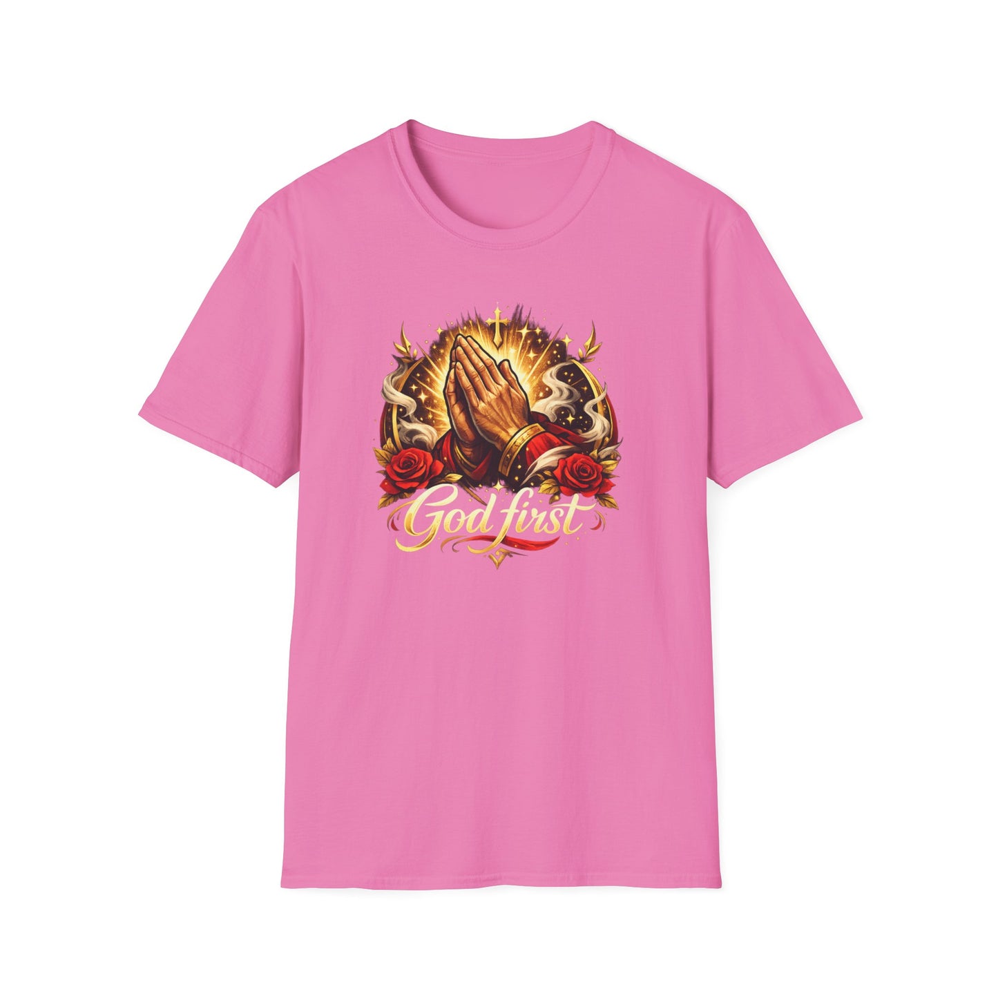 GOD FIRST - Unisex Soft Style T-Shirt