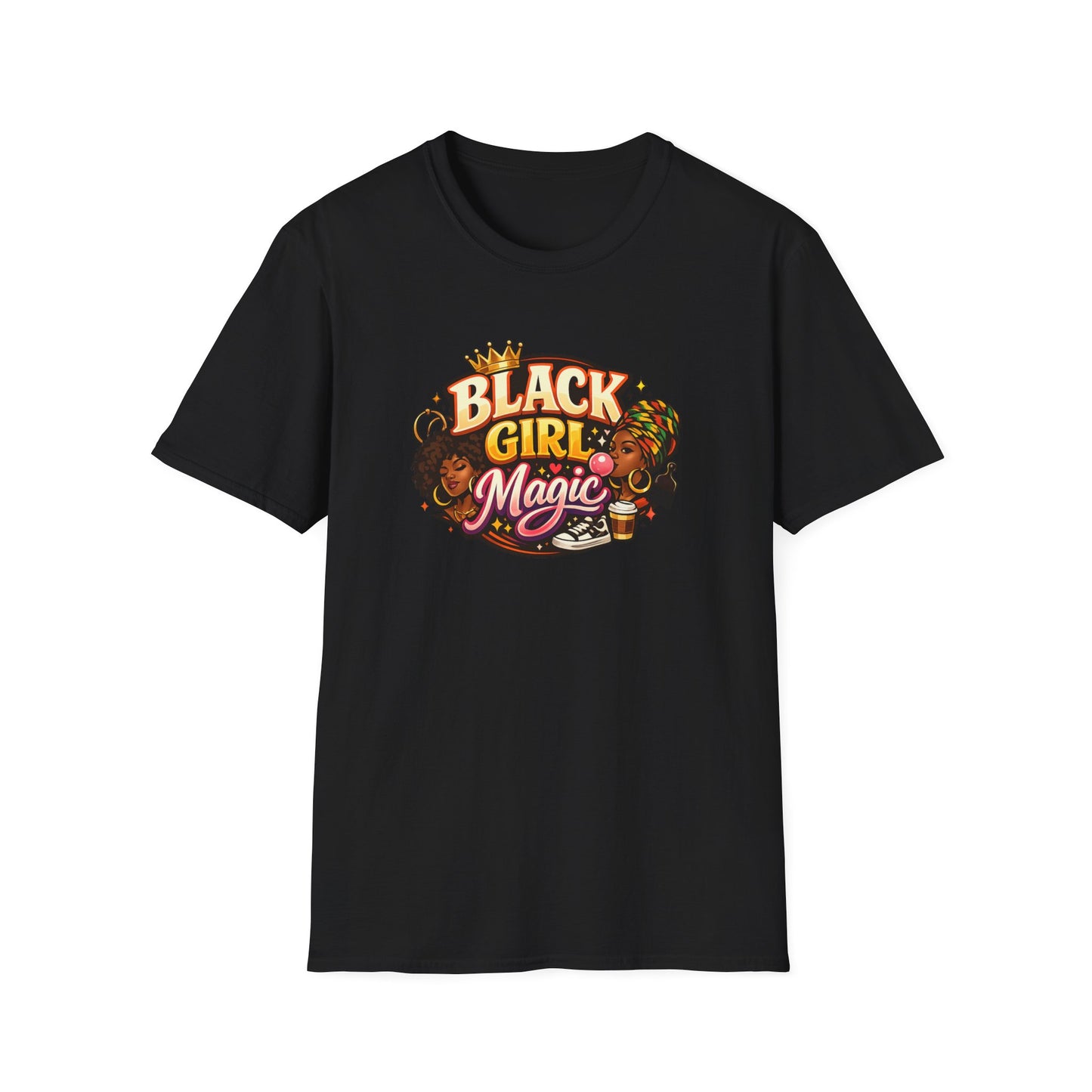 BLACK GIRL MAGIC - Unisex Soft Style T-Shirt
