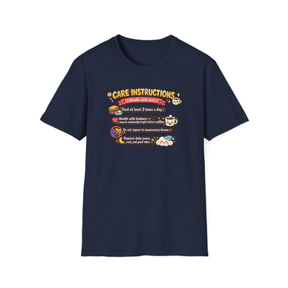 CARE INSTRUCTIONS - Unisex Soft Style T-Shirt