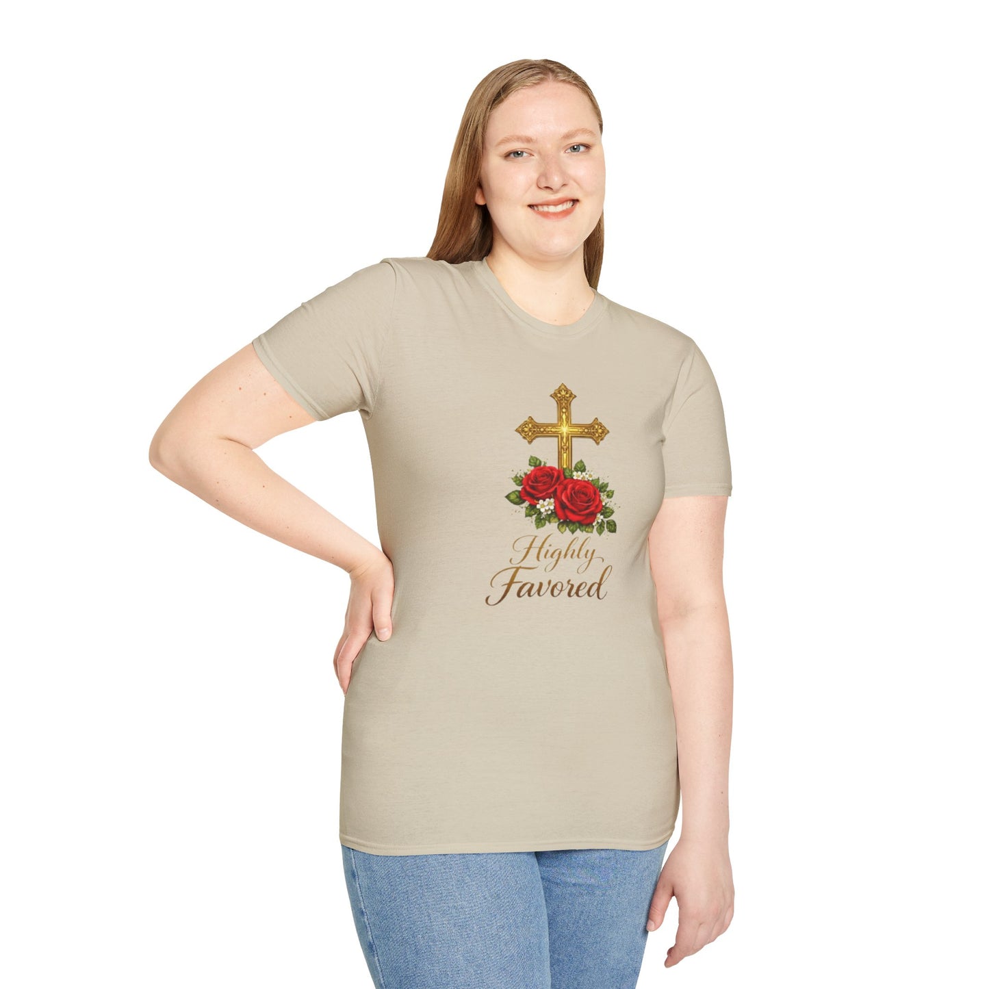 HIGHLY FAVORED - Unisex Soft Style T-Shirt