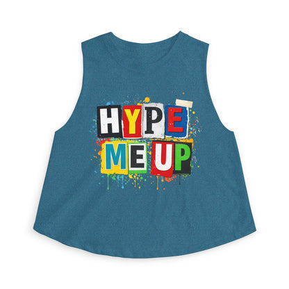 HYPE ME UP - Women's Crop Top