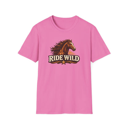 RIDE WILD - Unisex Soft Style T-Shirt
