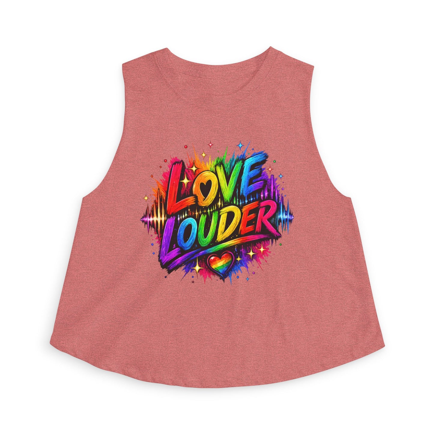 LOVE LOUDER - Women's Crop Top