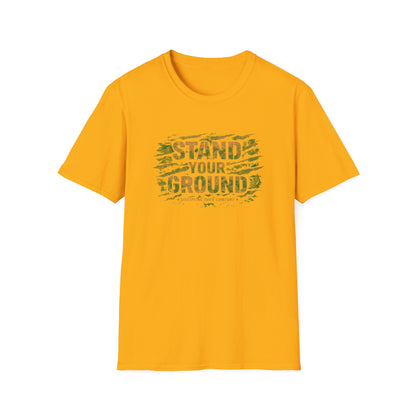 STAND YOUR GROUND-DICIPLINE OVER COMFORT - Unisex Soft Style T-Shirt
