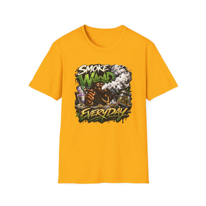 Smoke Weed Everyday T-Shirt — Graphic Cannabis Streetwear Tee