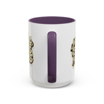 MAKING BOSS MOVES - Accent Coffee Mug (11, 15oz)