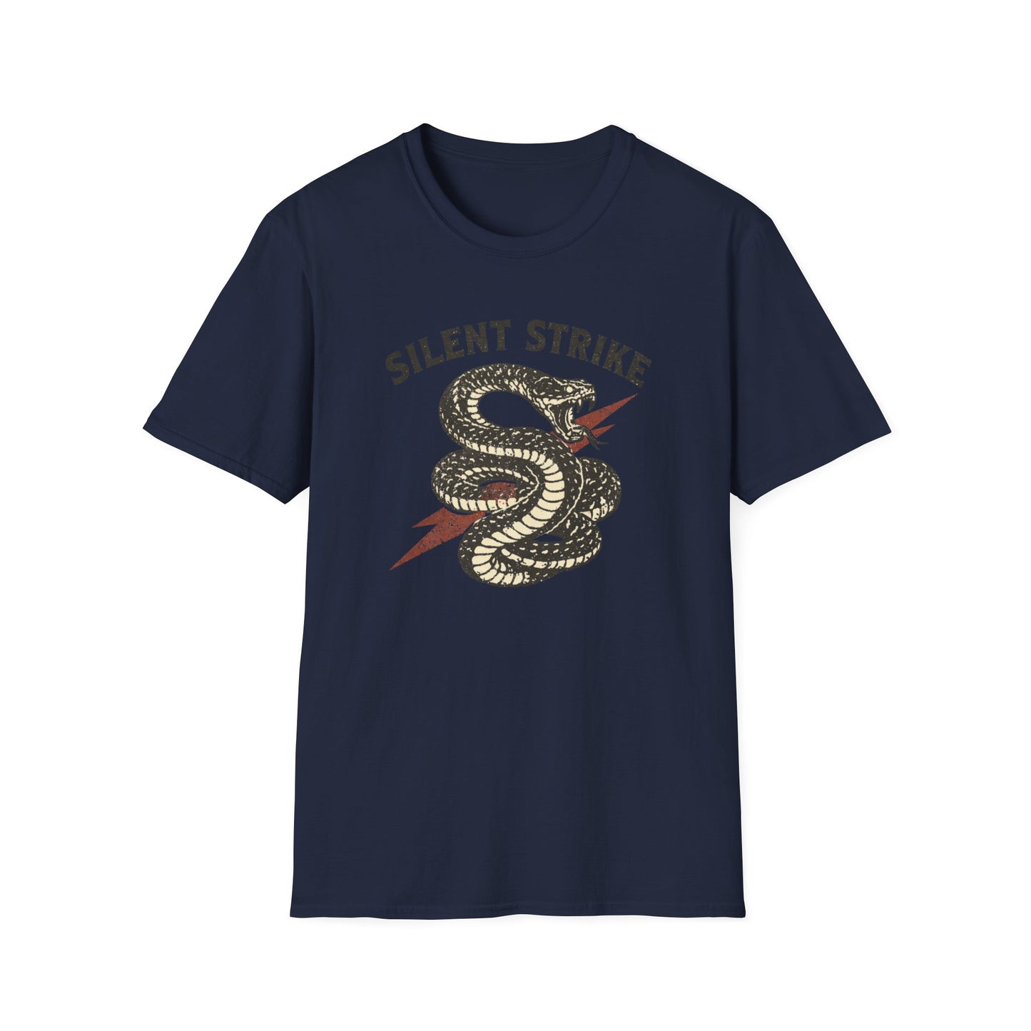 SILENT STRIKE-SNAKE - Unisex Soft Style T-Shirt