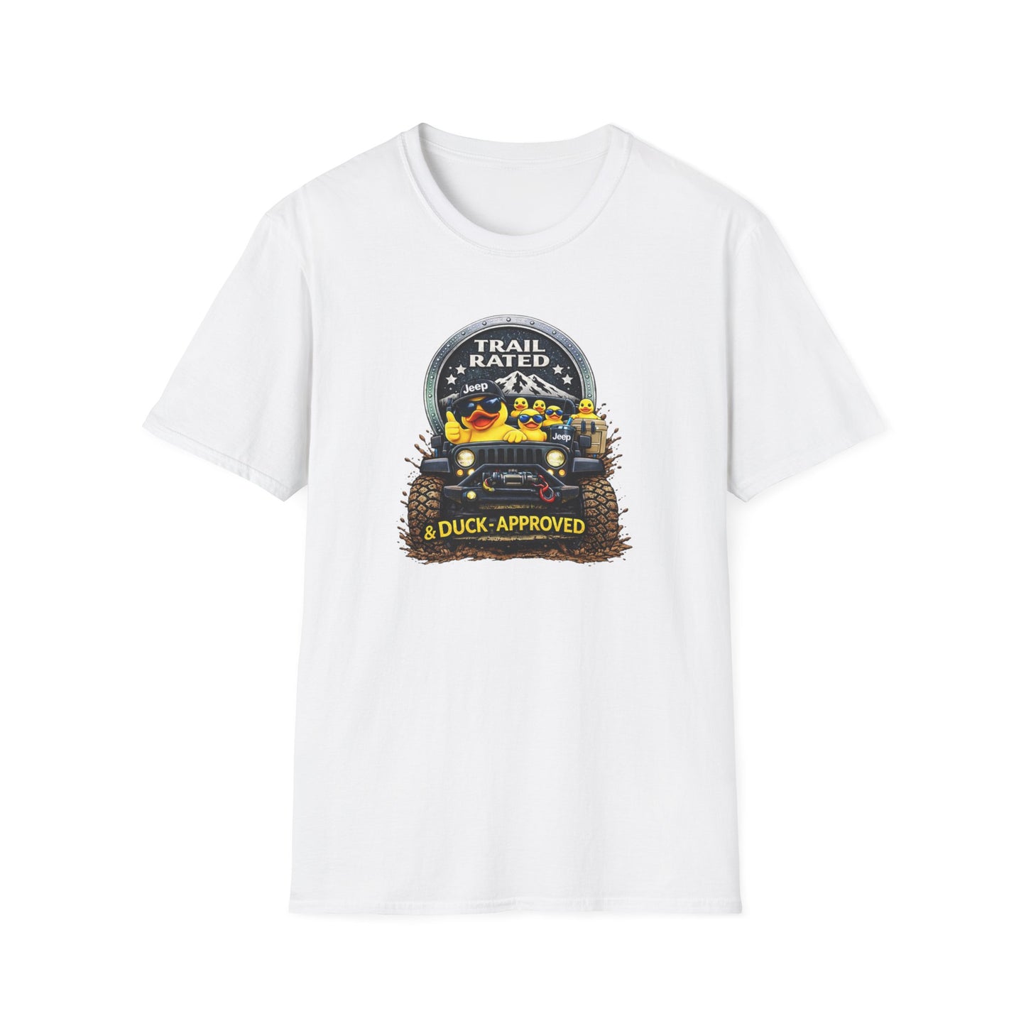 TRAIL RATED & DUCK APPROVED - Unisex Softstyle T-Shirt