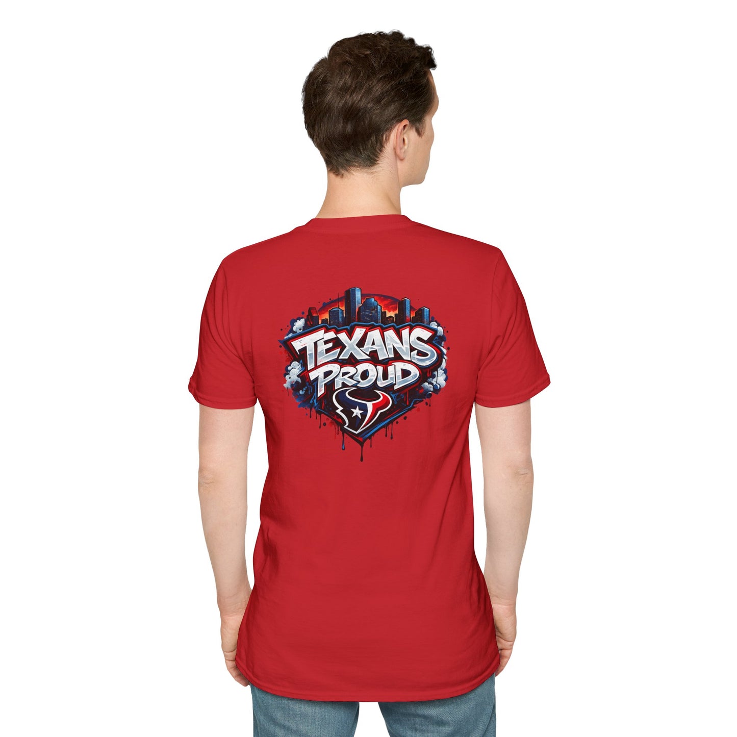 TEXANS PROUD - Unisex Softstyle T-Shirt