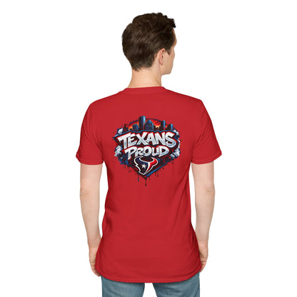 TEXANS PROUD - Unisex Softstyle T-Shirt